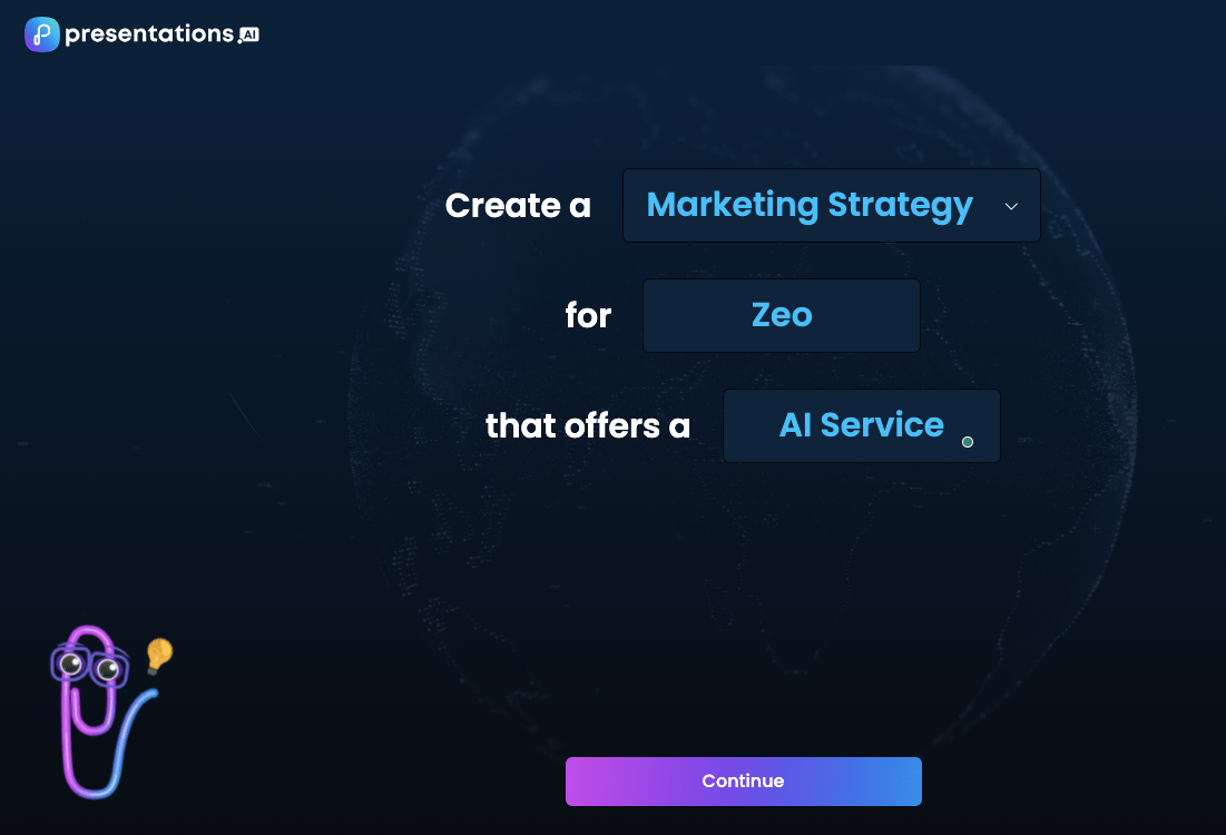 presentation.ai kullanımı