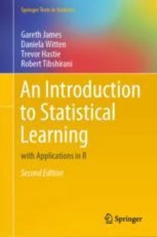 Cover of An Introduction to Statistical Learning, Second Edition
