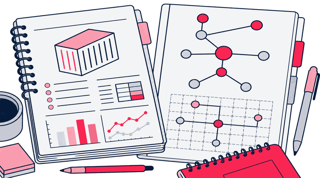A server container runbook and an endpoint map laid out flat