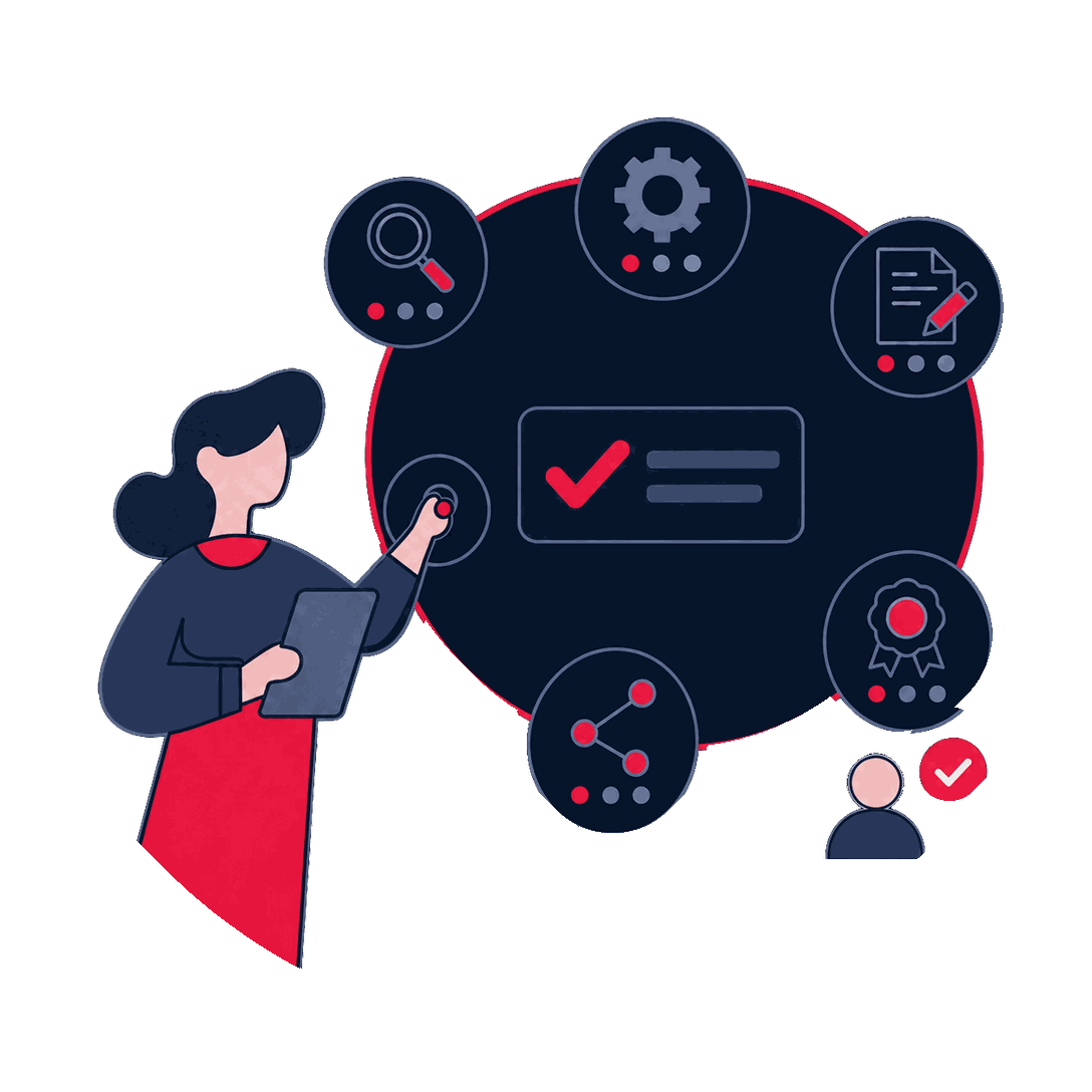 GEO lifecycle connecting discovery, implementation, and ongoing operation