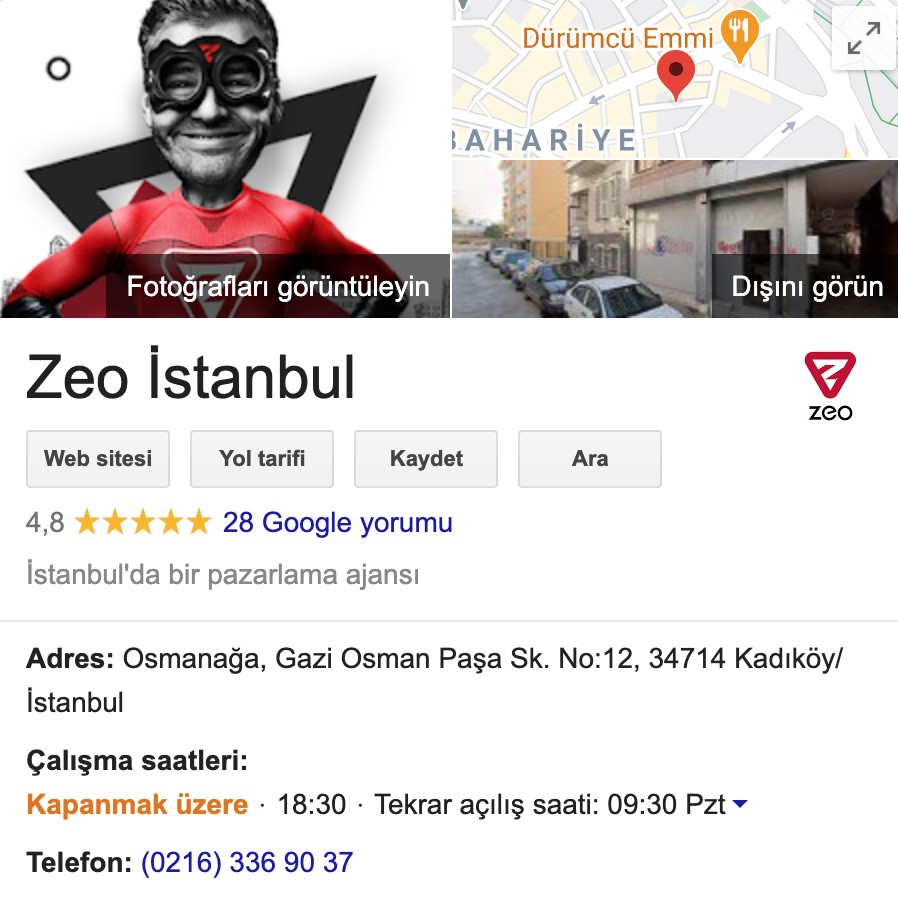 Google my business
