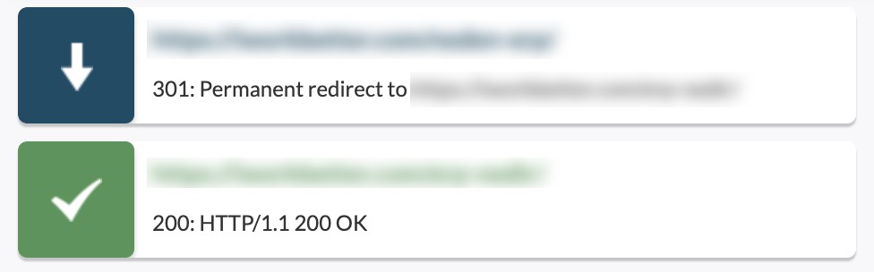 301 durum kodlari