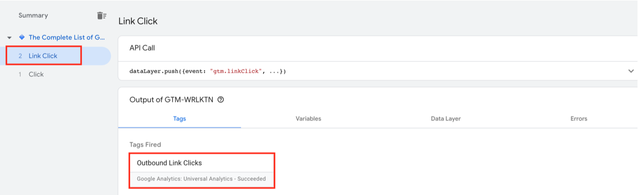 Outbound link tracking in analytics13
