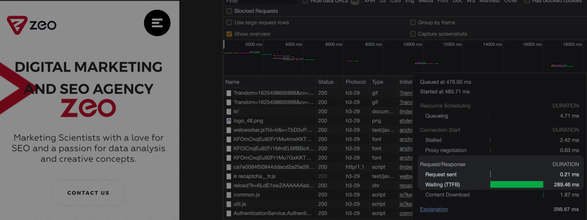 Ttfb time to first byte3