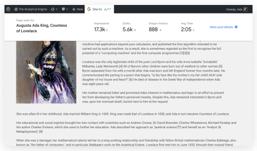 1580047105 wp 2018 12 site kit admin bar