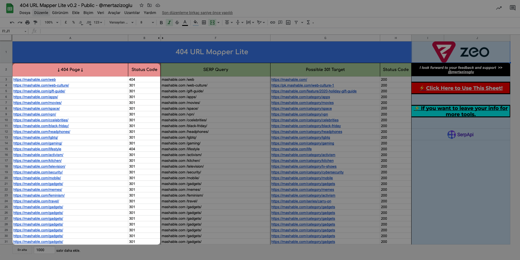 404 url mapper lite8