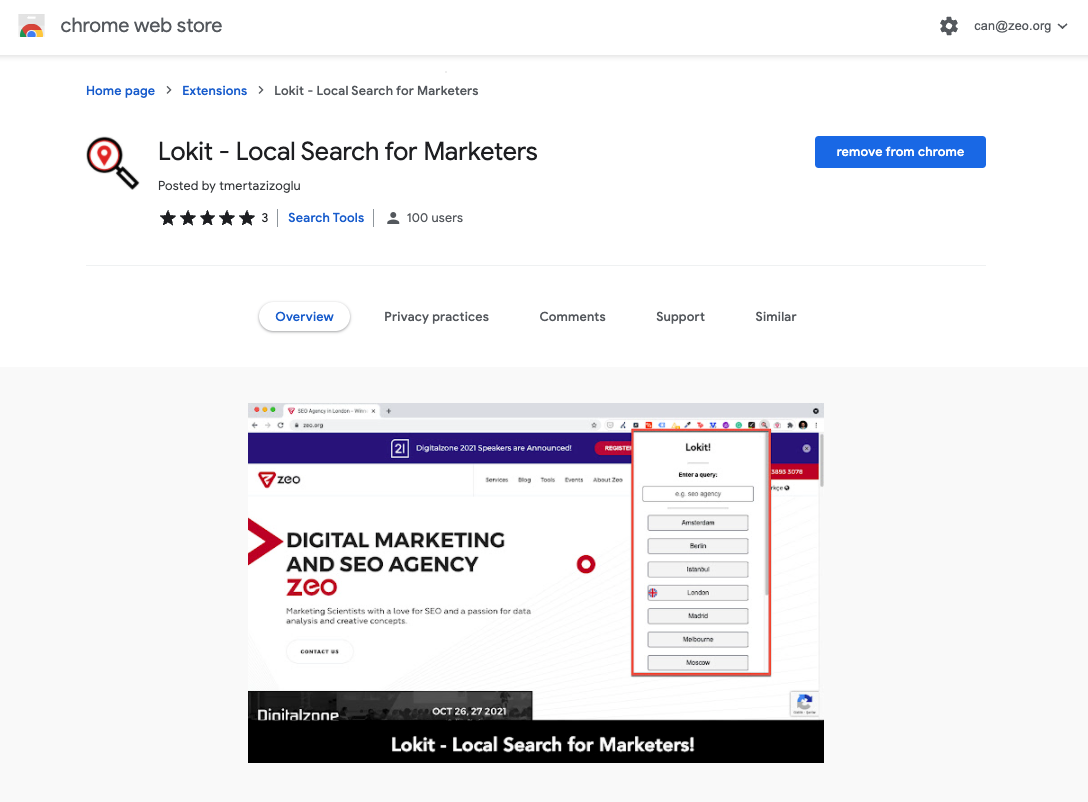 Chrome extension3