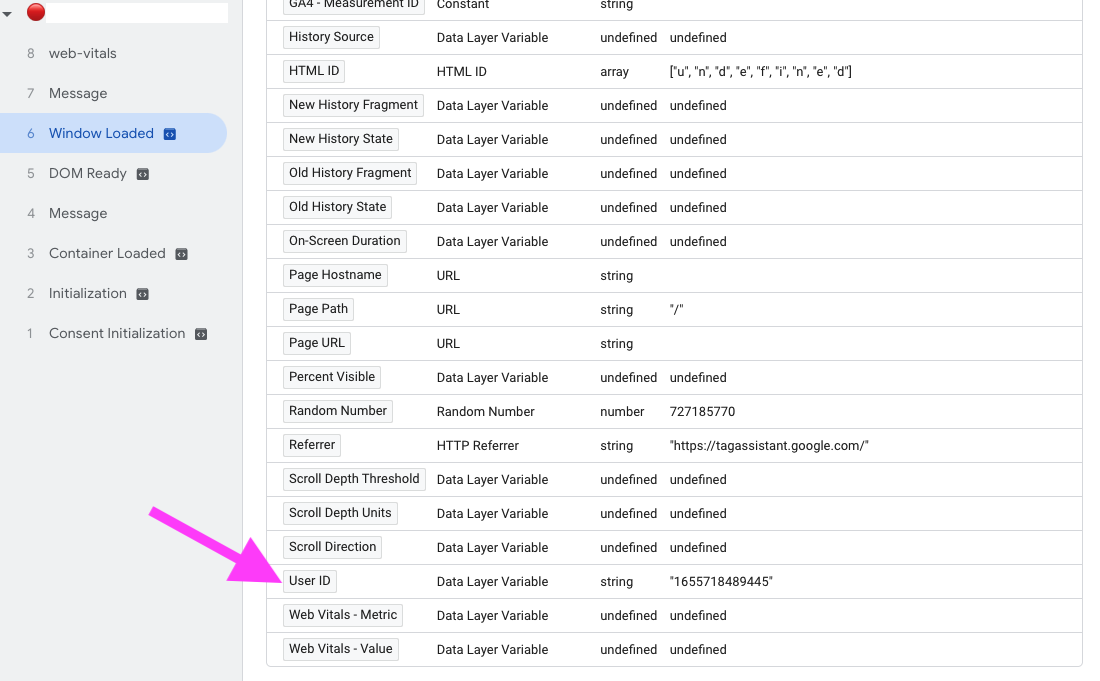 How to send user id to google analytics 4 user id test gtm