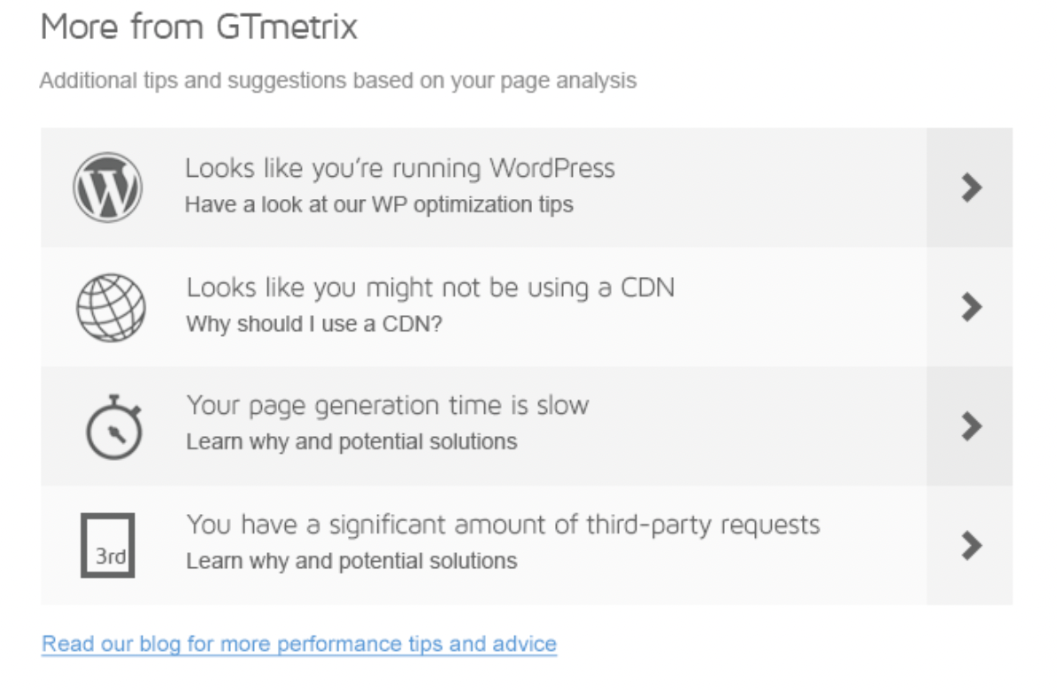 More from gtmetrix