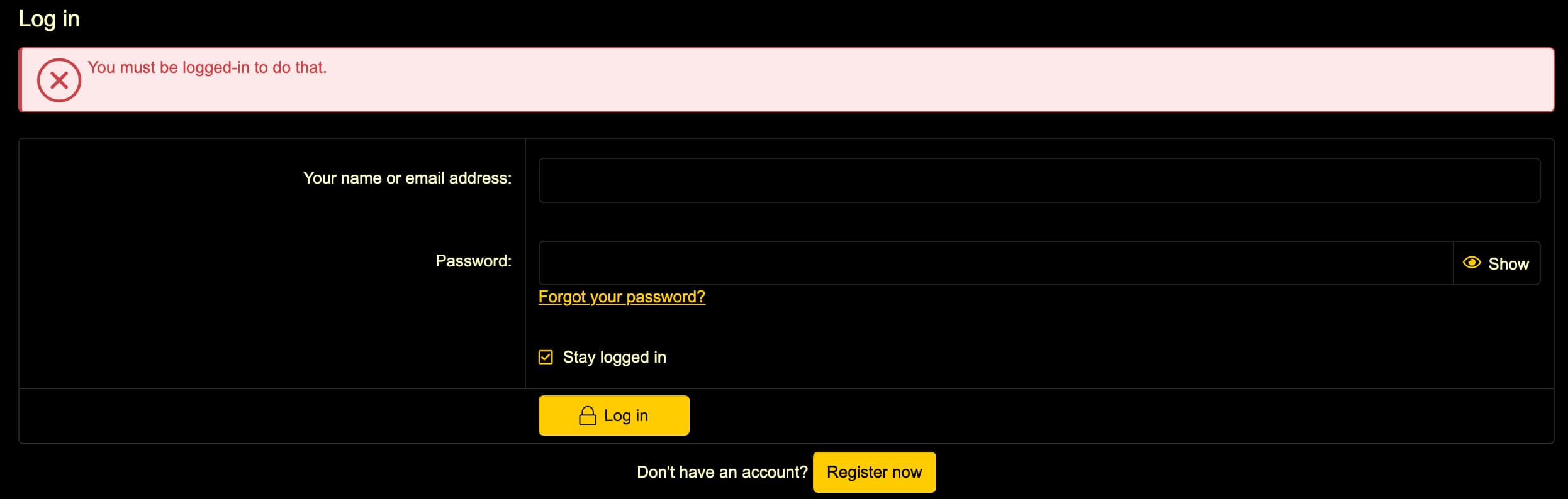 Forum spam