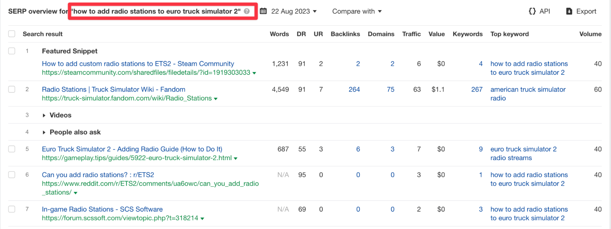 Game seo1