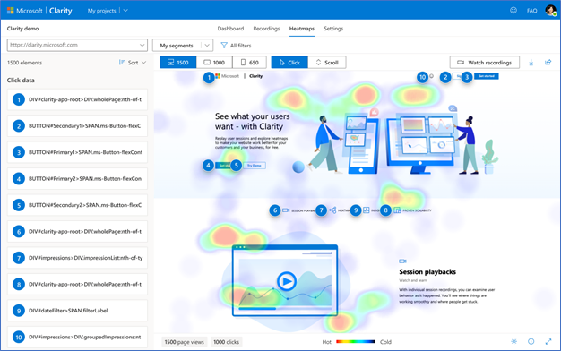 Microsoft clarity4
